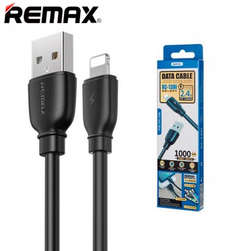 USB кабель Remax RC-138i Lightning черный в Одессе