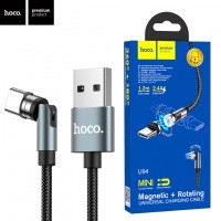 USB кабель Hoco U94 Universal magnetic Type-C 1.2m черный