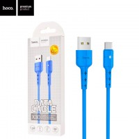 USB кабель Hoco X30 Star Type-C 1m синий