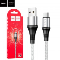 USB кабель Hoco X50 Excellent micro USB 1m серый