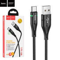 USB кабель Hoco U93 Shadow Type-C 1.2m черный