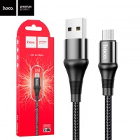 USB кабель Hoco X50 Excellent micro USB 1m черный
