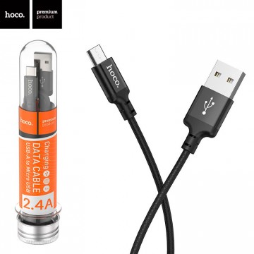 USB кабель Hoco X14 Times колба micro USB 1m черный в Одессе