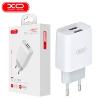 Сетевое зарядное устройство XO L57 2USB 2.4A white