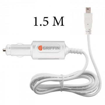 Автомобильное зарядное устройство GPS Griffin 1.5м 2.1A mini-USB тех.пакет white в Одессе