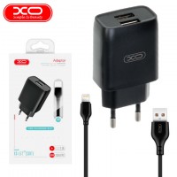 Сетевое зарядное устройство XO L57 2USB 2.4A Lightning black