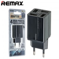 Сетевое зарядное устройство Remax RP-U43 4USB 3.4A black