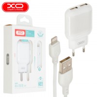 Сетевое зарядное устройство XO L78 2USB 2.4A Lightning white