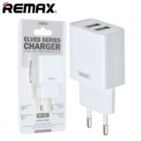 Сетевое зарядное устройство Remax RP-U51 2USB 2.1 white