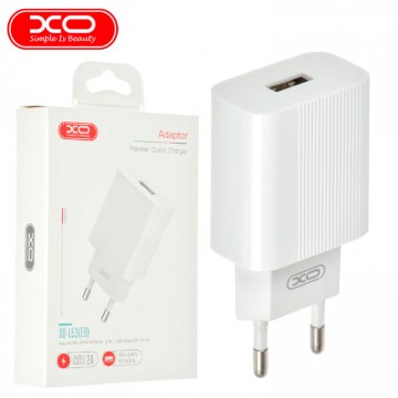 Сетевое зарядное устройство XO L53 1USB 2A white в Одессе