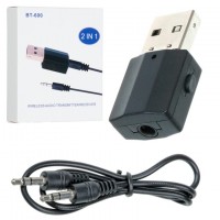 Bluetooth аудио ресивер BT600 питание через USB черный