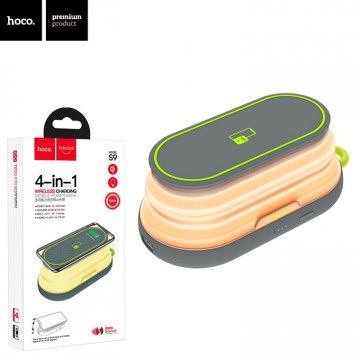 Power Bank Hoco S9 Lucky 5000 mAh c беспроводной зарядкой черный в Одессе