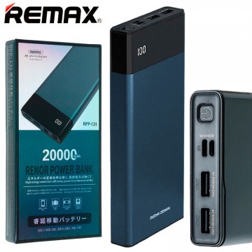 Power Bank Remax Renor RPP-131 20000 mAh синий в Одессе