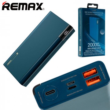 Power Bank Remax Riji RPP-108 20000 mAh синий в Одессе