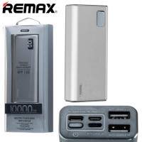 Power Bank Remax Mini Pro RPP-155 10000 mAh серебристый