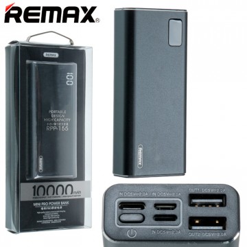 Power Bank Remax Mini Pro RPP-155 10000 mAh черный в Одессе