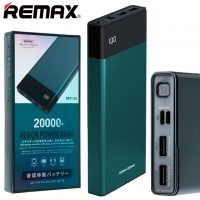 Power Bank Remax Renor RPP-131 20000 mAh зеленый