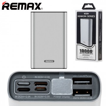 Power Bank Remax Kinkon RPP-135 10000 mAh серебристый в Одессе