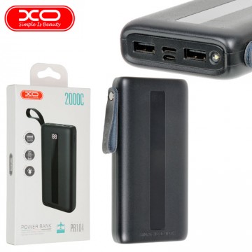 Power Bank XO PR104 20000 mAh черный в Одессе