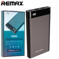 Power Bank Remax Renor RPP-120 10000 mAh серый