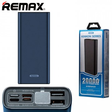 Power Bank Remax Kinkon RPP-137 20000 mAh синий в Одессе