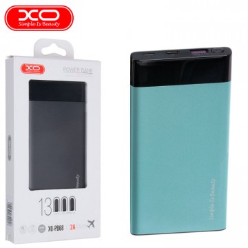 Power Bank XO PB68 13000 mAh зеленый в Одессе