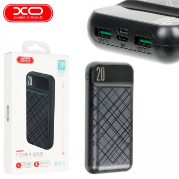 Power Bank XO PR111 20000 mAh черный в Одессе