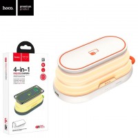 Power Bank Hoco S9 Lucky 5000 mAh c беспроводной зарядкой белый