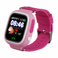 Детские смарт-часы Smart Baby Watch Q90 розовые