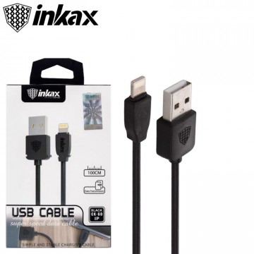 USB кабель inkax CK-60 Lightning черный в Одессе