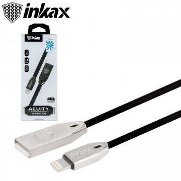 USB кабель inkax CK-62 Lightning черный в Одессе