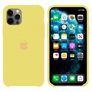 Чехол Silicone Case Original iPhone 12, 12 Pro №51 (Custard) (N51) в Одессе