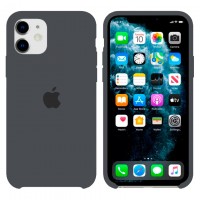 Чехол Silicone Case Original iPhone 12 Mini №15 (Charcoal black) (N15)