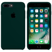 Чехол Silicone Case Original iPhone 7 Plus, 8 Plus №49 (Dark green) (N56)