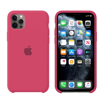Чехол Silicone Case Original iPhone 12 Pro Max №36 (Rose Red) (N37) в Одессе