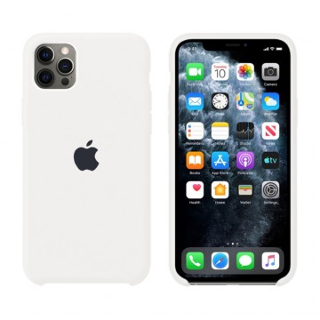 Чехол Silicone Case Original iPhone 12 Pro Max № 9 (White) (N09) в Одессе