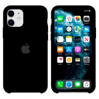 Чехол Silicone Case Original iPhone 12 Mini №18 (Black) (N18)