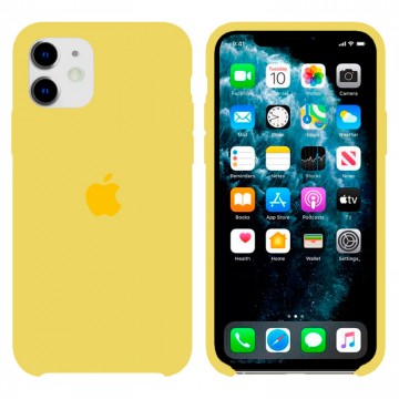 Чехол Silicone Case Original iPhone 12 Mini №55 (Light yellow) (N50) в Одессе