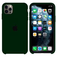 Чехол Silicone Case Original iPhone 12 Pro Max №49 (Dark green) (N56)