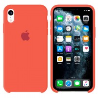 Чехол Silicone Case Original iPhone XR № 2 (Apricot Orange) (N02)