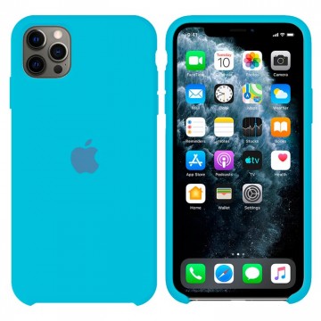 Чехол Silicone Case Original iPhone 12, 12 Pro №16 (blue) (N16) в Одессе