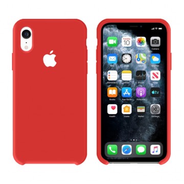 Чехол Silicone Case Original iPhone XR №33 (China red) (N31) в Одессе