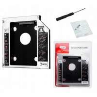 Карман для второго HDD/SSD вместо DVD привода Optibay Caddy 12.7мм