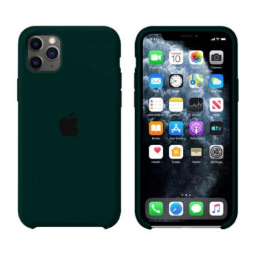 Чехол Silicone Case Original iPhone 11 Pro №49 (Dark green) (N56) в Одессе