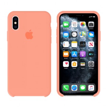 Чехол Silicone Case Original iPhone X, iPhone XS №42 (New pink) в Одессе