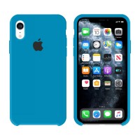 Чехол Silicone Case Original iPhone XR №38 (Denim Blue)