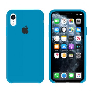 Чехол Silicone Case Original iPhone XR №38 (Denim Blue) в Одессе