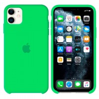 Чехол Silicone Case Original iPhone 11 №31 (Dark green) (N32)