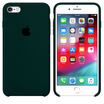 Чехол Silicone Case Original iPhone 7, 8, SE 2020 №49 (Dark green) (N56) в Одессе