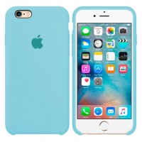 Чехол Silicone Case Original iPhone 6 №59 (Turquoise) (N64)
